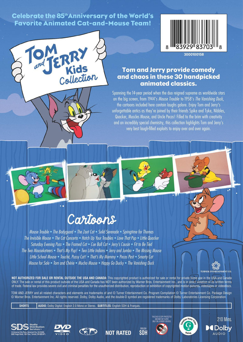 Tom and Jerry: 85th Anniversary Kids Collection [DVD]
