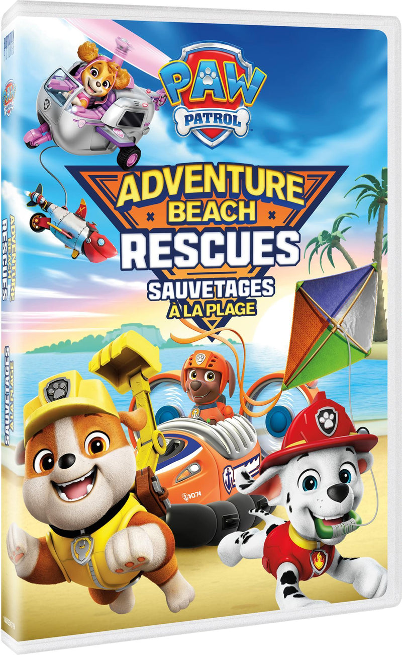 PAW Patrol: Adventure Beach Rescues  [DVD]