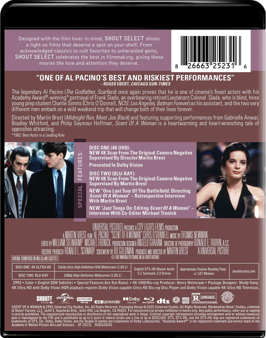Scent of a Woman (Collector's Edition) [UHD]