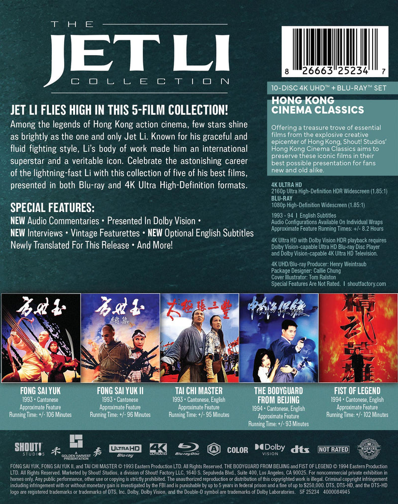 The Jet Li Collection [UHD]
