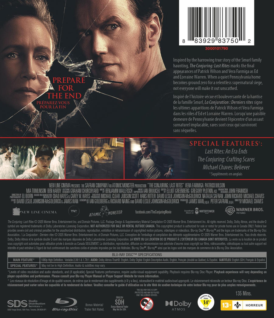 The Conjuring: Last Rites [Blu-ray]