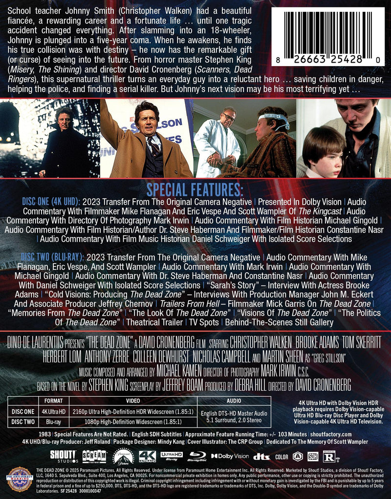The Dead Zone - Limited Edition Steelbook [UHD]