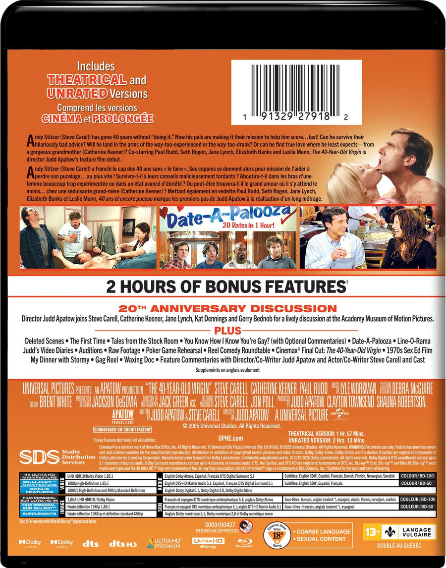 The 40-Year-Old Virgin - Unrated [UHD]