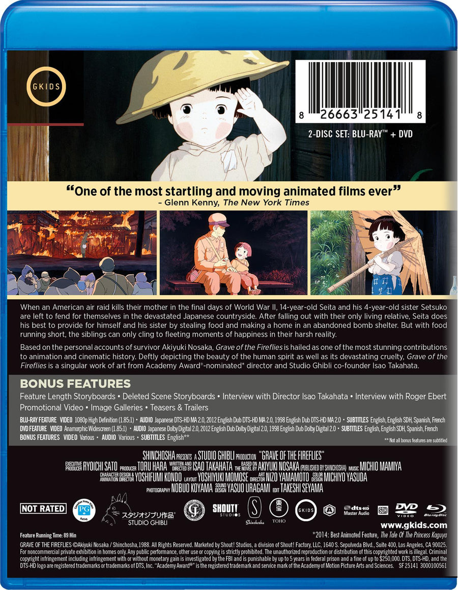 Grave of the Fireflies [Blu-ray]