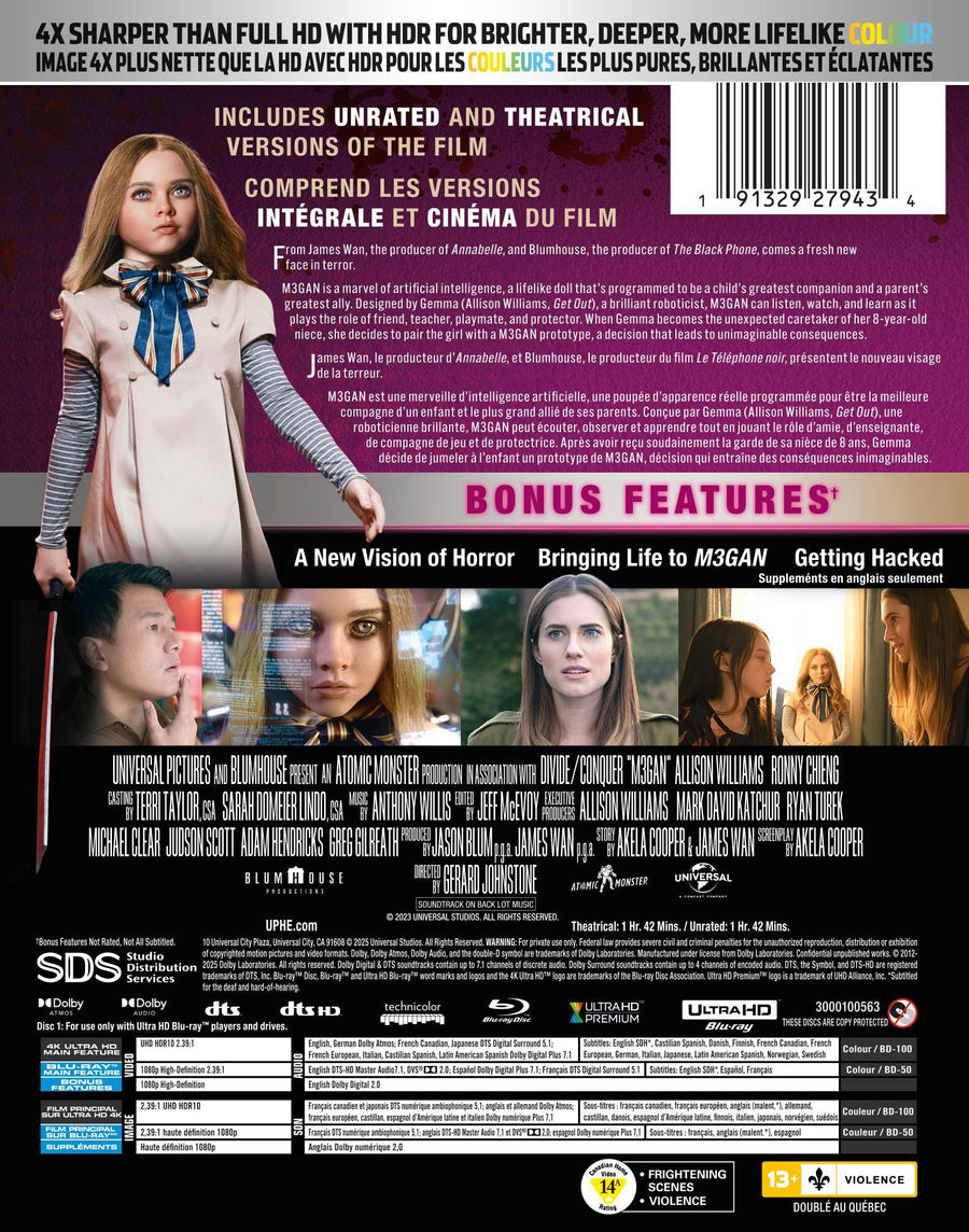 M3GAN (Limited Edition Steelbook) [UHD]