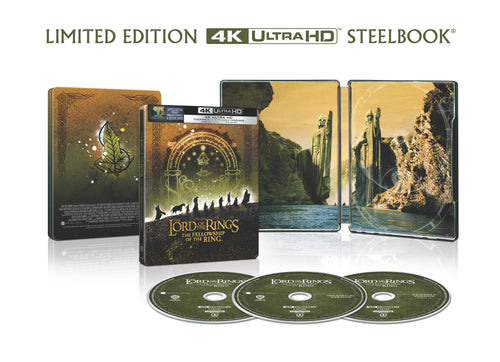 Lord of the Rings, The: The Fellowship of Ring (Extended & Theatrical) (Limited Edition Steelbook) [UHD]