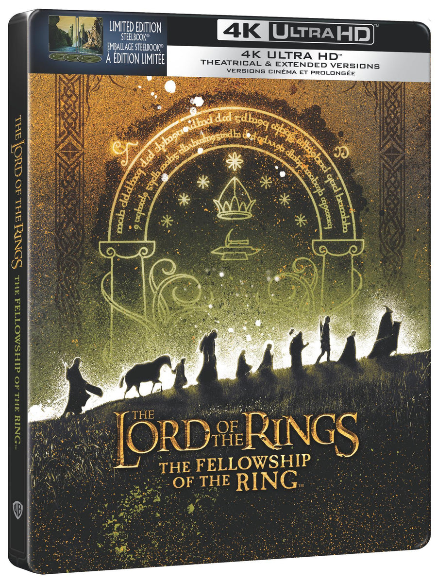 Lord of the Rings, The: The Fellowship of Ring (Extended & Theatrical) (Limited Edition Steelbook) [UHD]