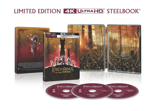Lord of the Rings, The: The Two Towers (Extended & Theatrical) (Limited Edition Steelbook) [UHD]