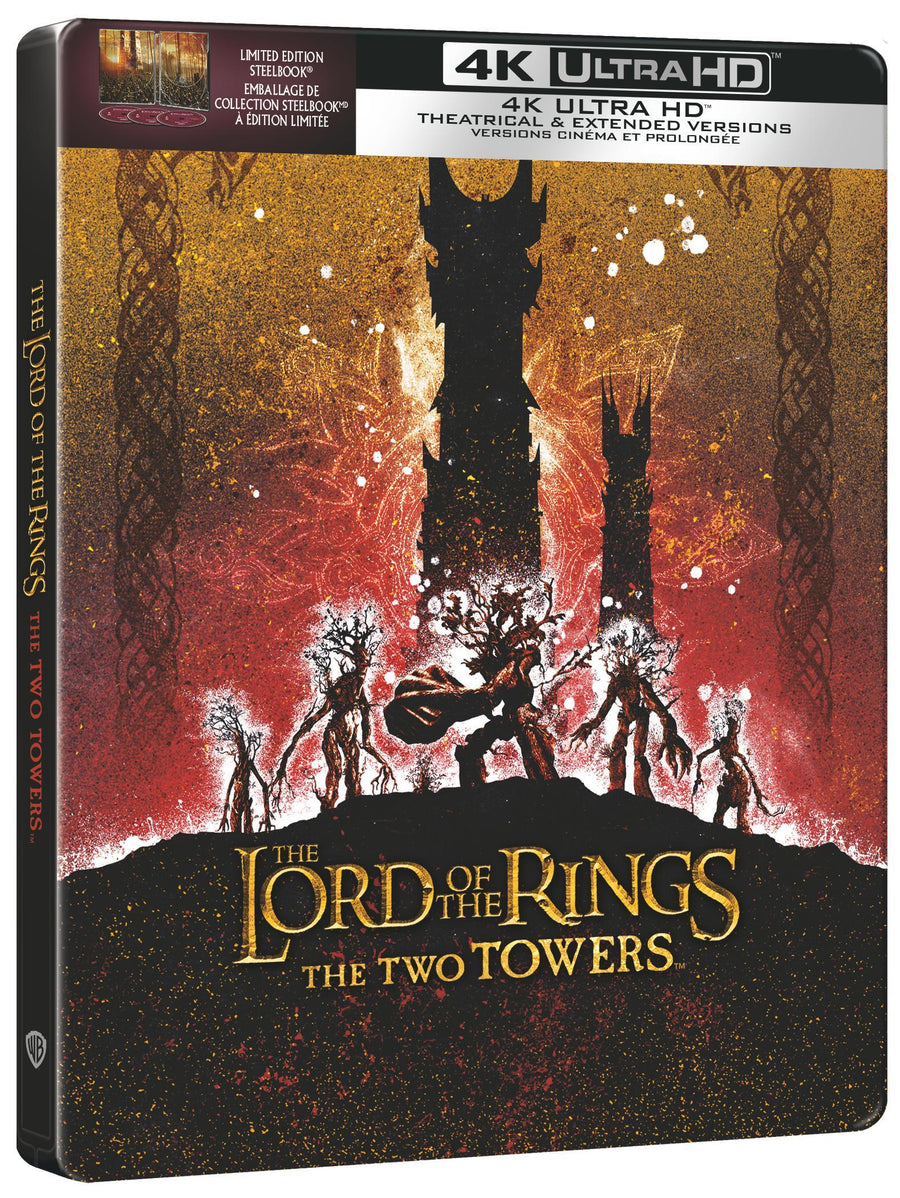 Lord of the Rings, The: The Two Towers (Extended & Theatrical) (Limited Edition Steelbook) [UHD]