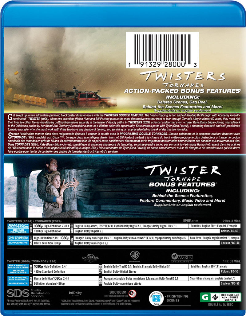 Twisters Double Feature [Blu-ray]