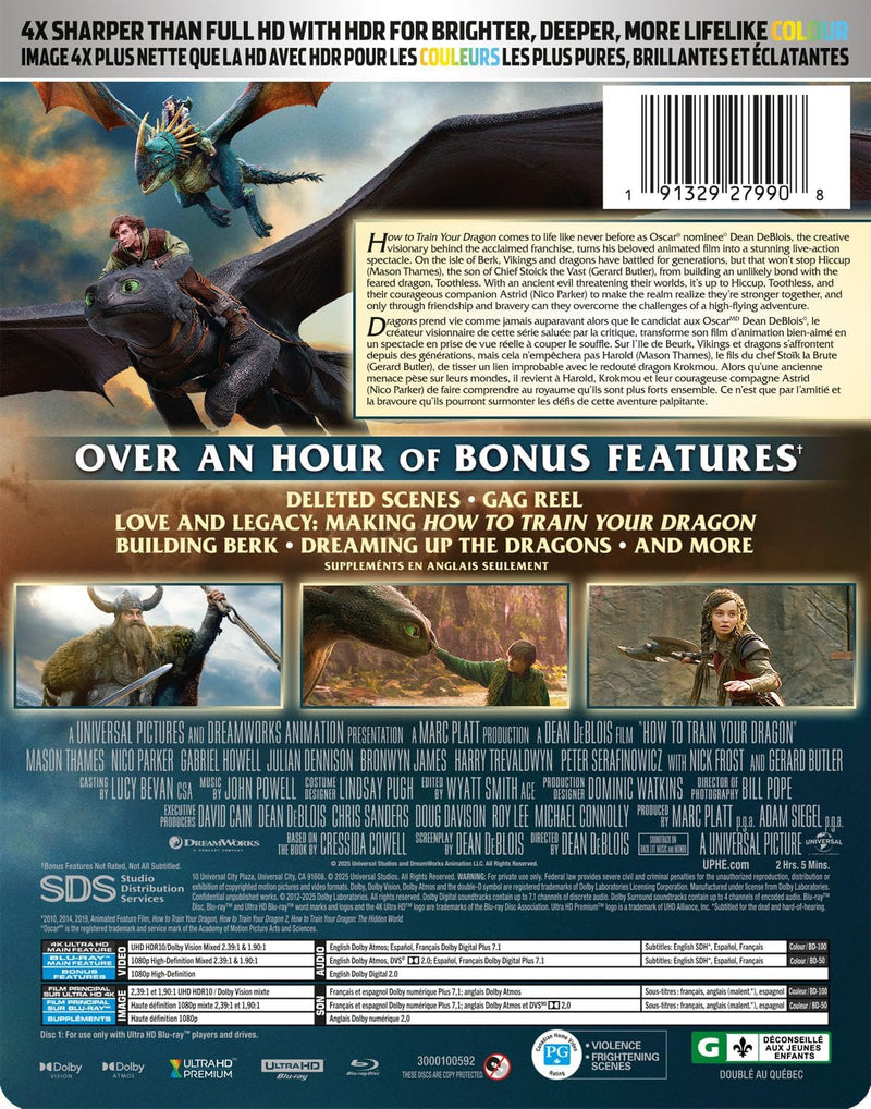 How to Train Your Dragon (2025) - Limited Edition Steelbook [UHD]