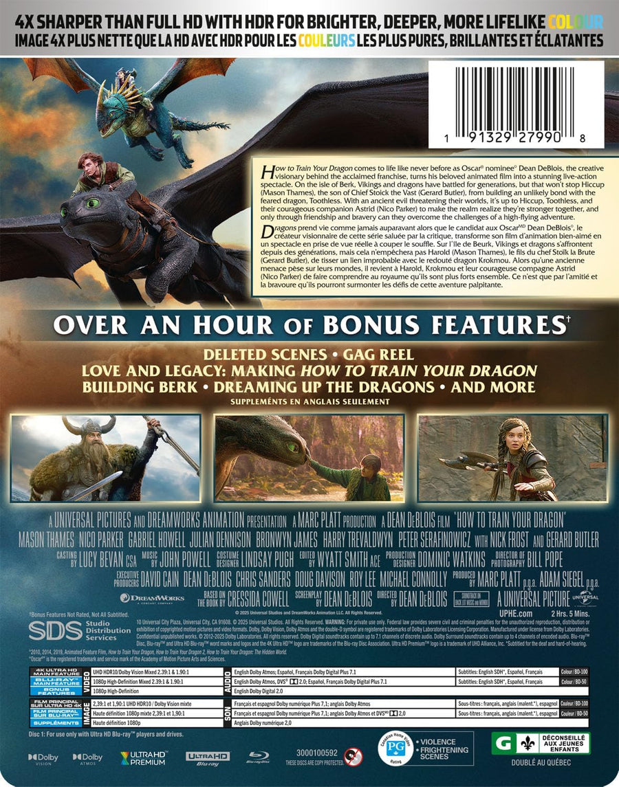 How to Train Your Dragon (2025) - Limited Edition Steelbook [UHD]