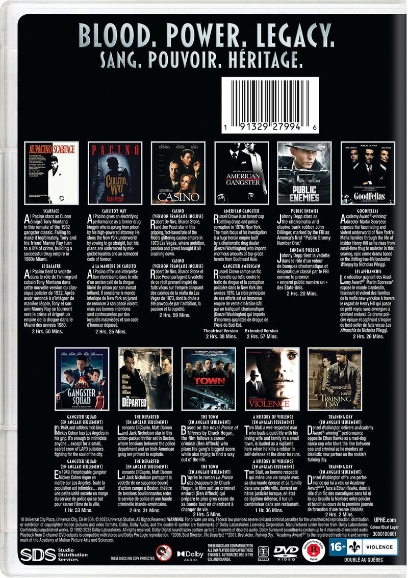 Gangsters 11-Movie Collection [DVD]
