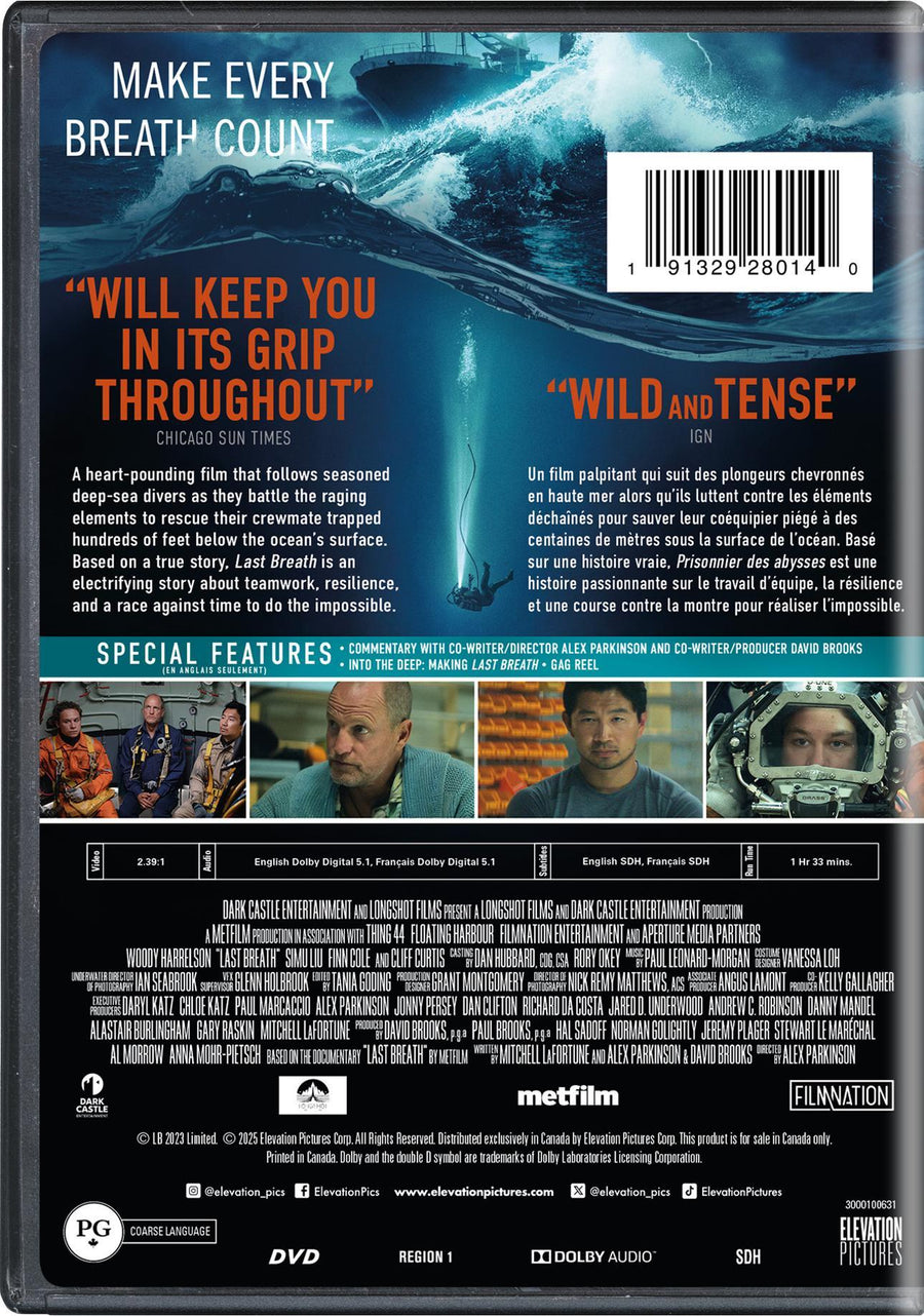 Last Breath (2025) [DVD]