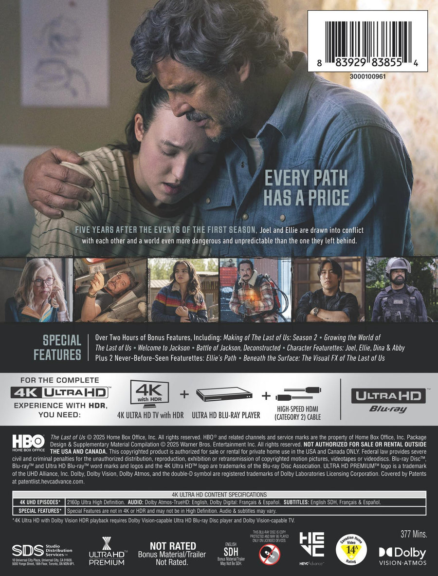 Last of Us, The: The Complete Second Season - Steelbook (Steelbook) [UHD]