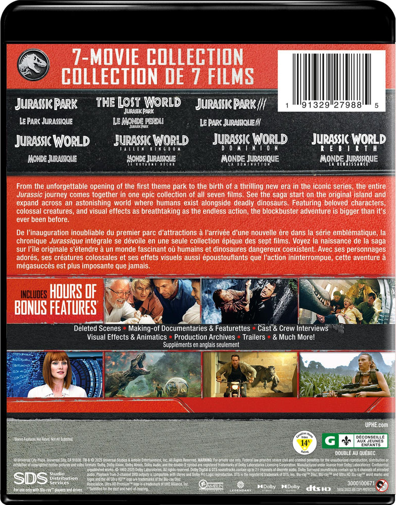 Jurassic World 7-Movie Collection [UHD]