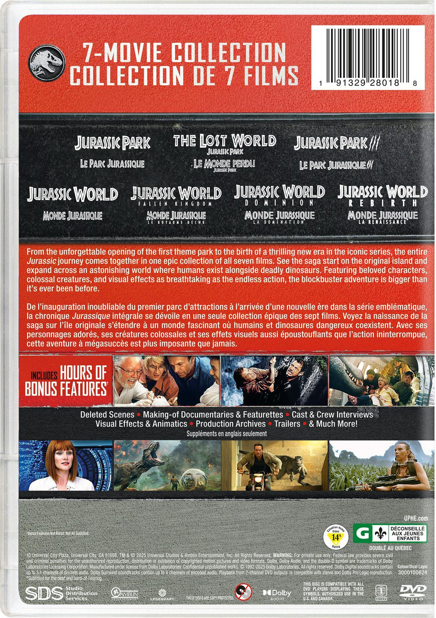 Jurassic World 7-Movie Collection [DVD]