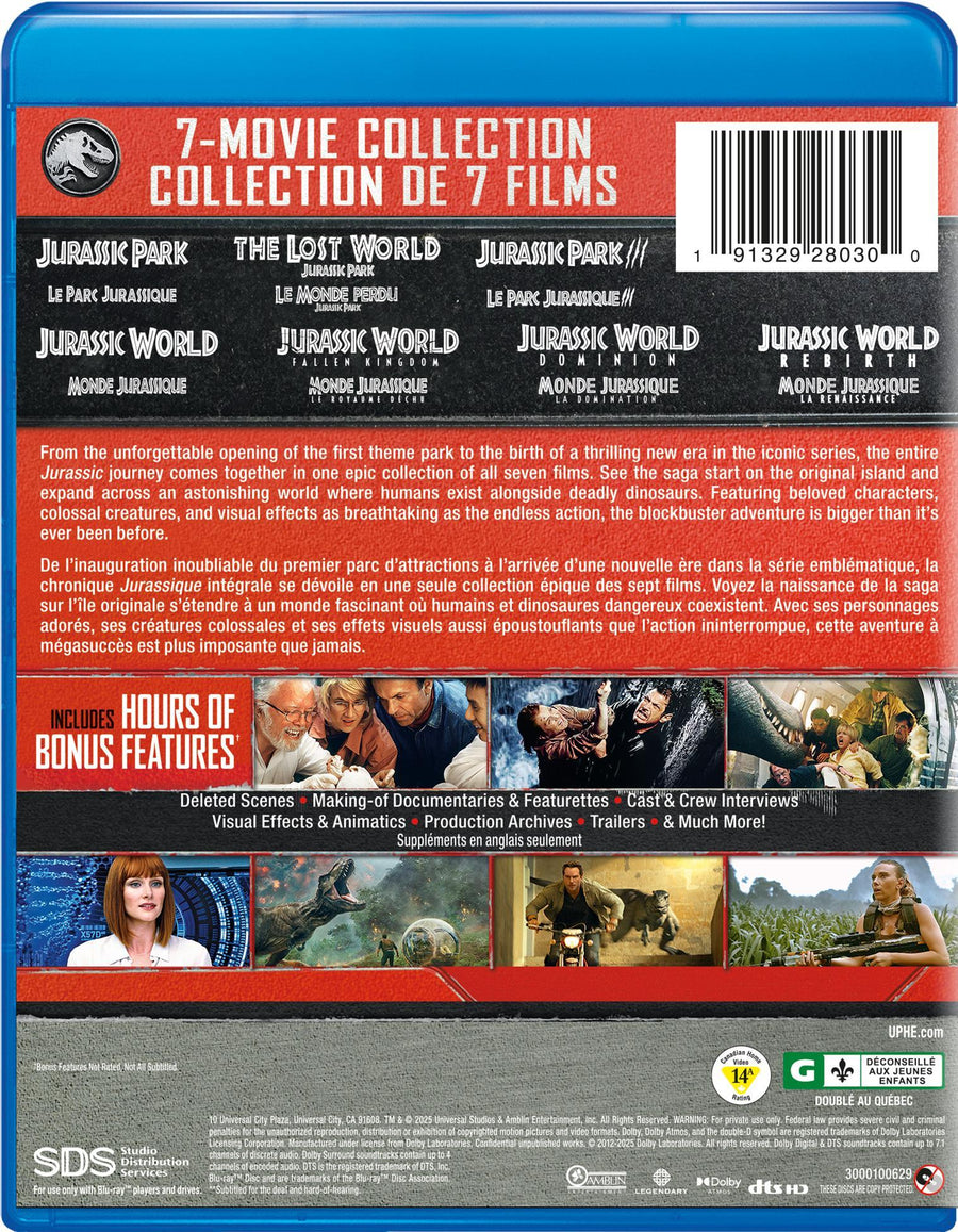 Jurassic World 7-Movie Collection [Blu-ray]