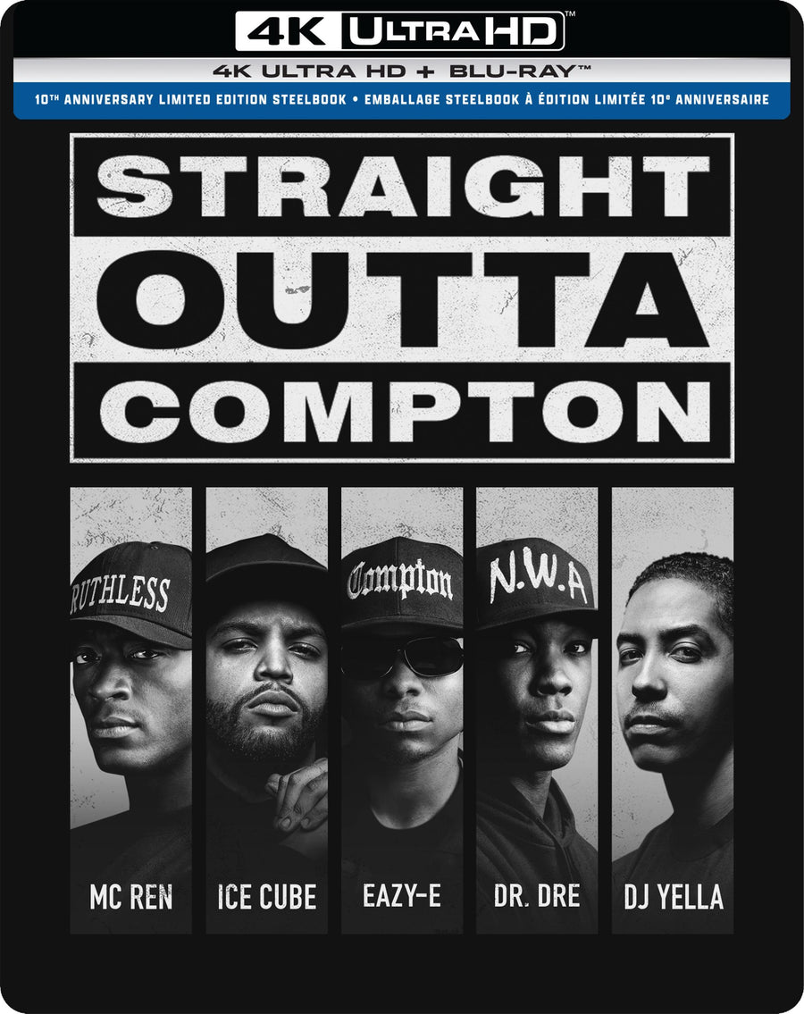 Straight Outta Compton - 10th Anniversary Limited Edition Steelbook (Limited Edition Steelbook) [UHD]