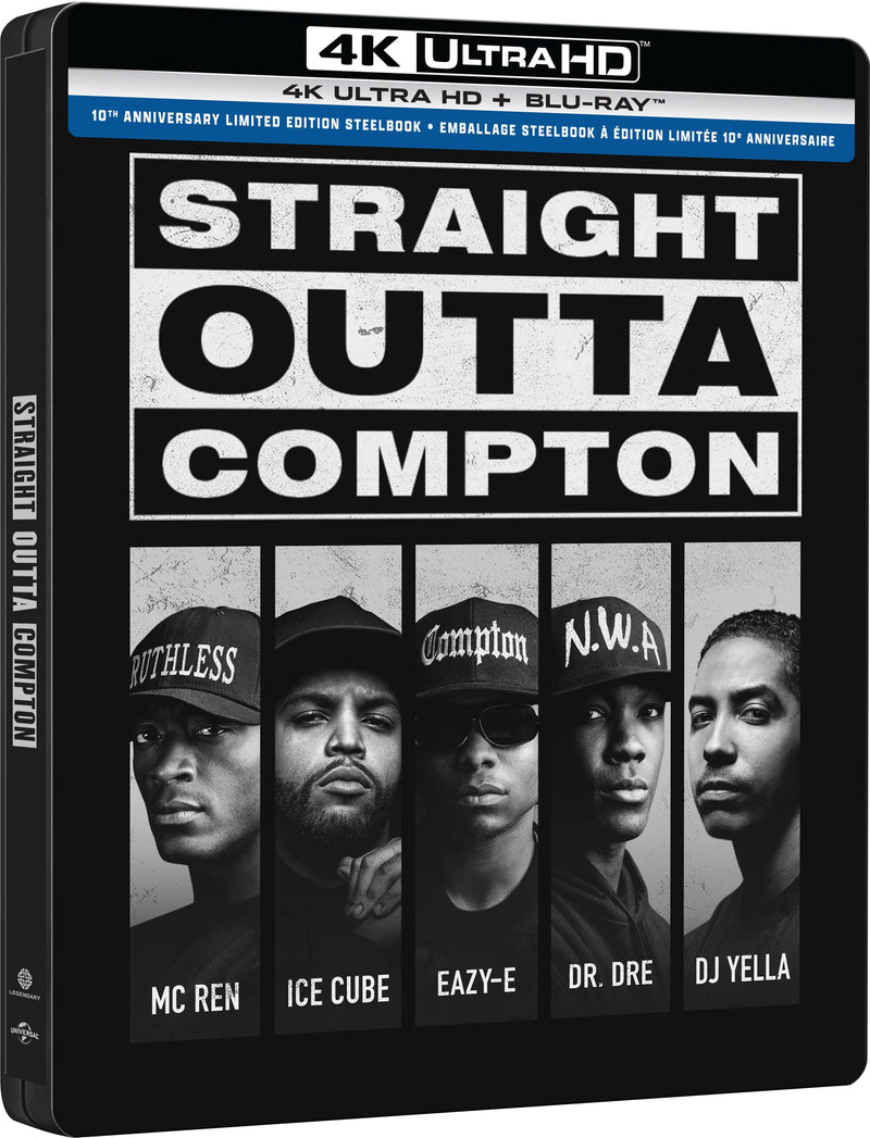 Straight Outta Compton - 10th Anniversary Limited Edition Steelbook (Limited Edition Steelbook) [UHD]