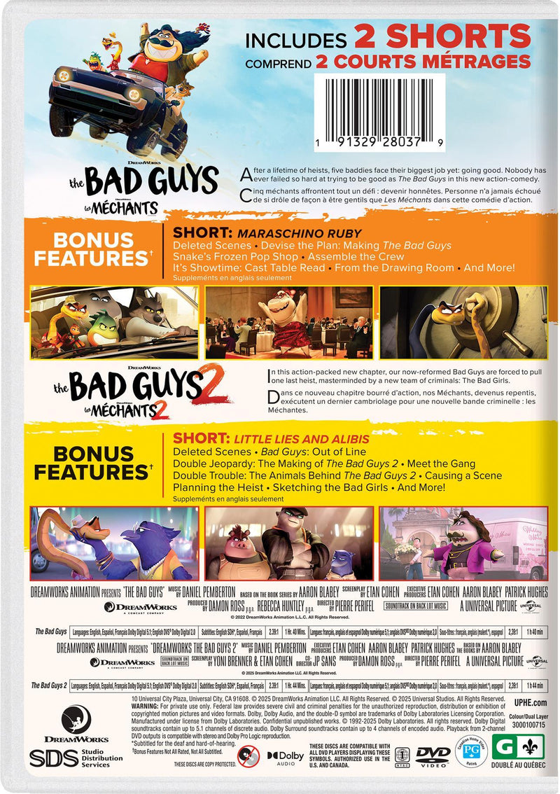 The Bad Guys 2-Movie Collection [DVD]