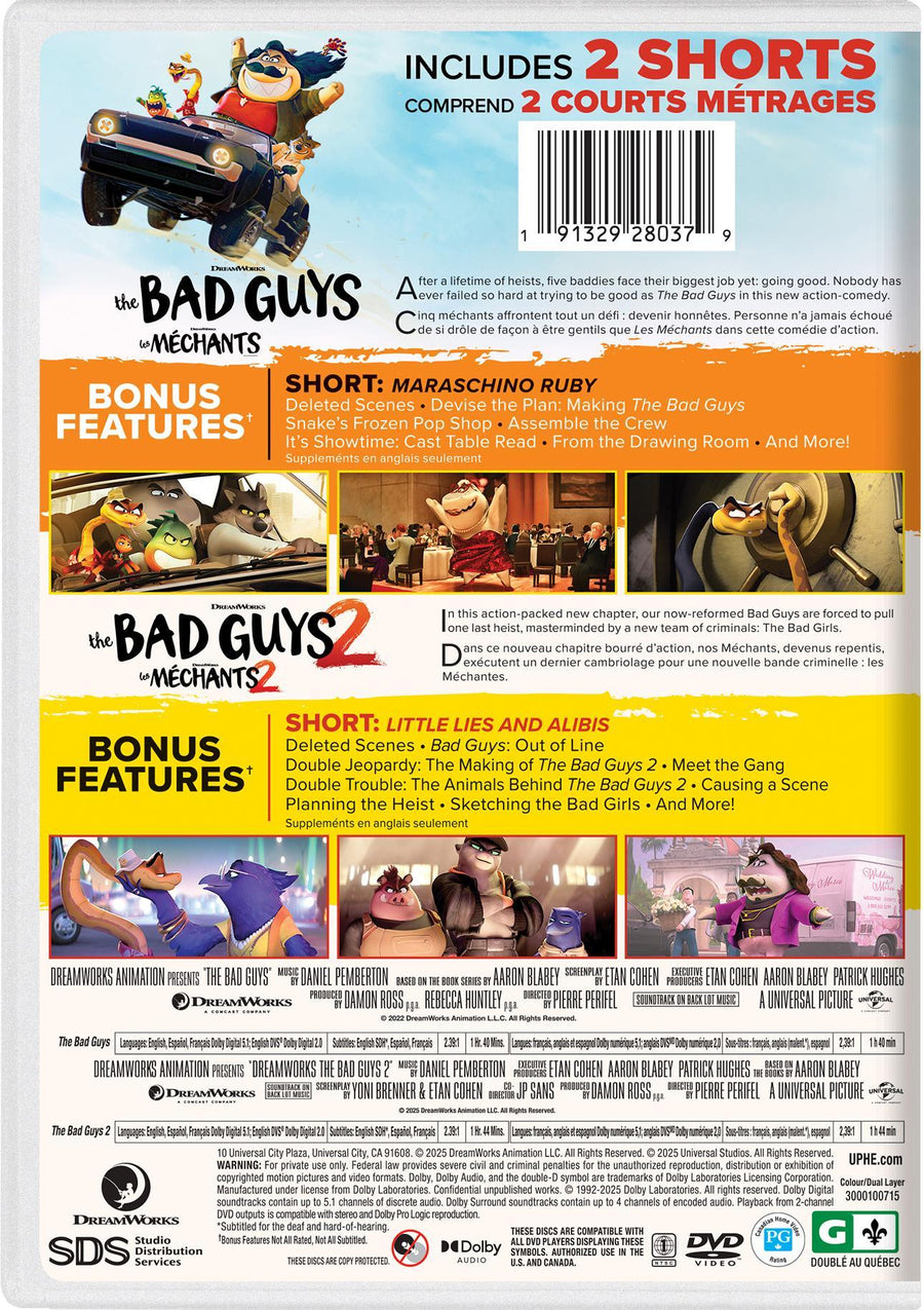 The Bad Guys 2-Movie Collection [DVD]