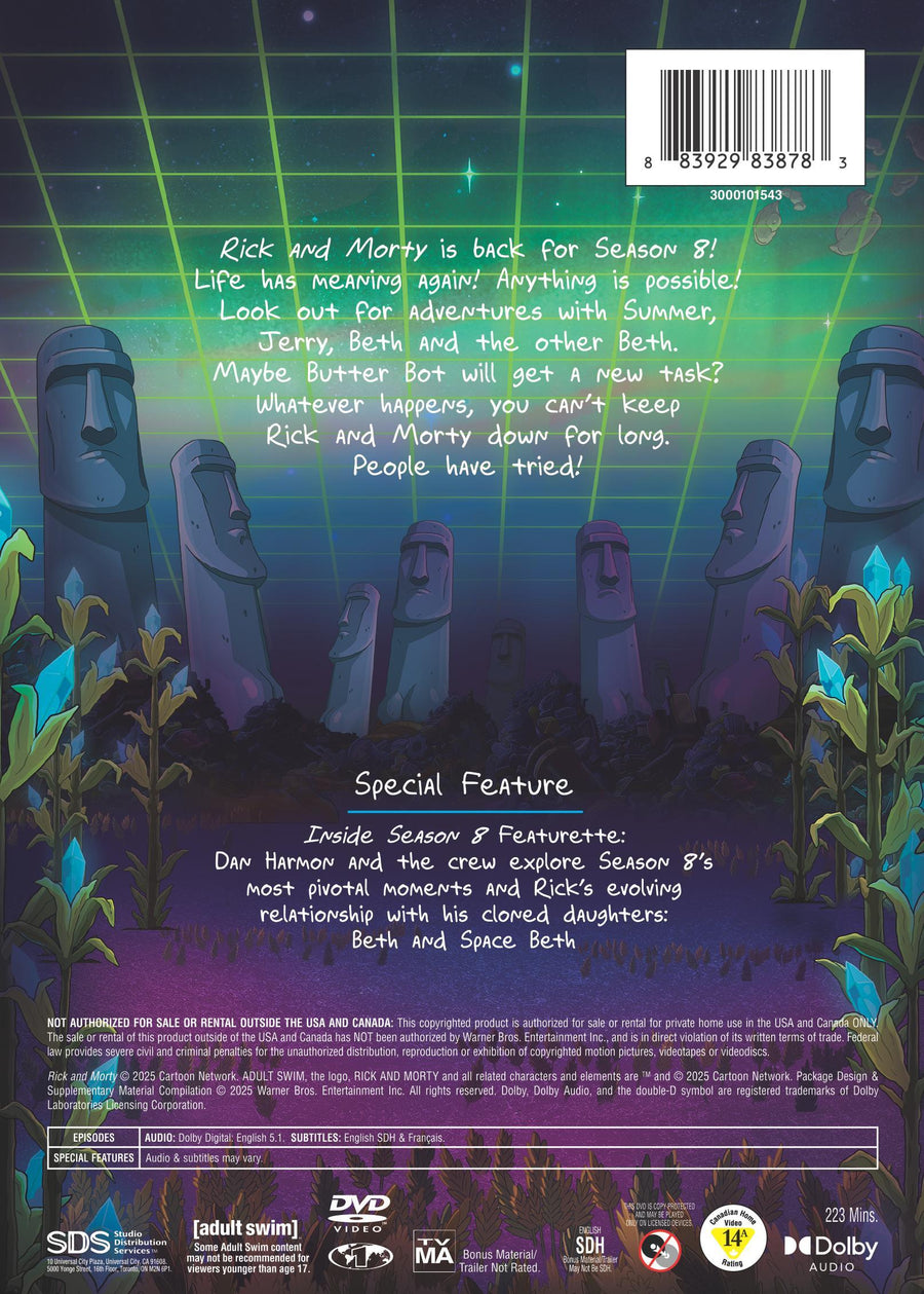 Rick and Morty: The Complete Eighth Season [DVD]