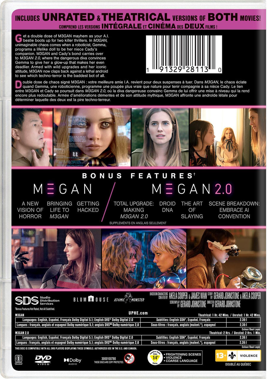 M3GAN 2-Movie Bestie Bundle  [DVD]