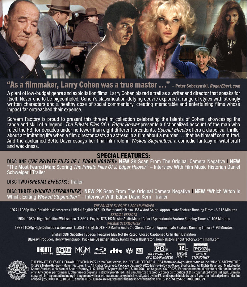 Larry Cohen: Mystery & Misdirection [Blu-ray]