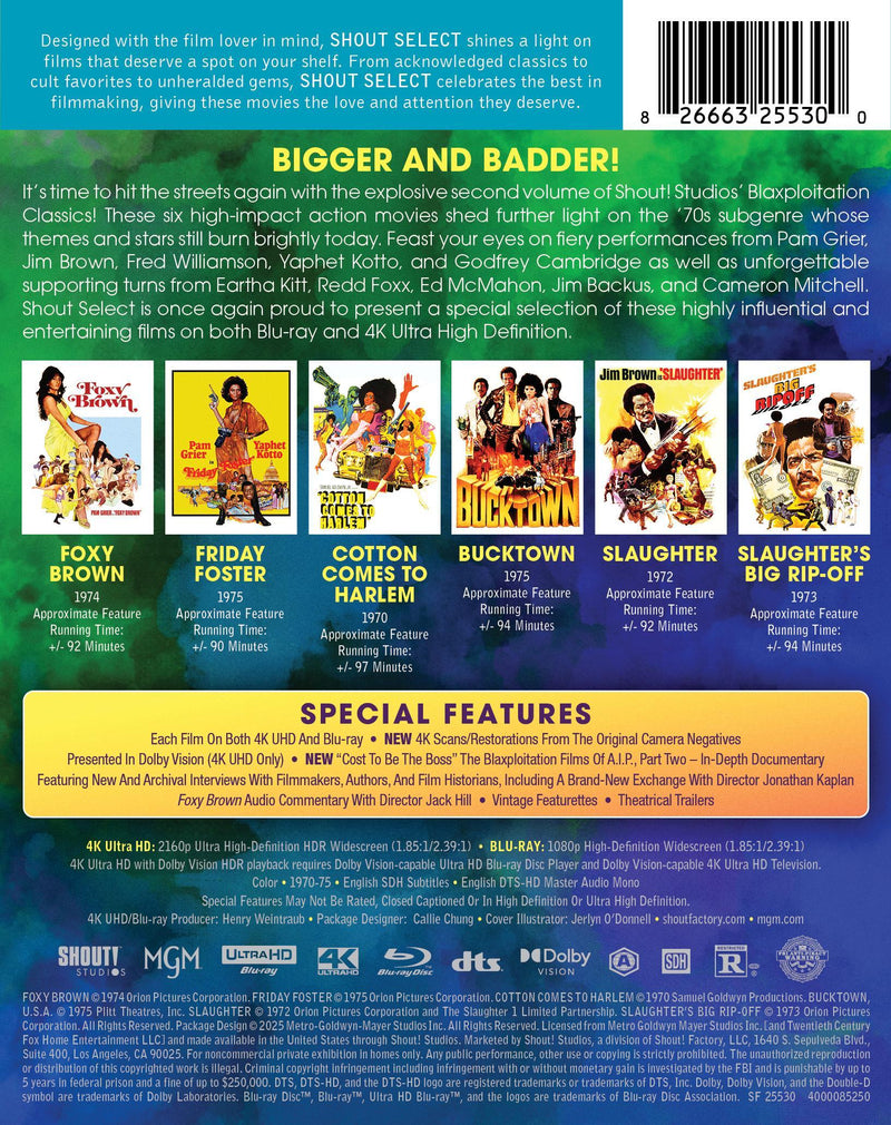 Blaxploitation Classics: Volume Two [UHD]
