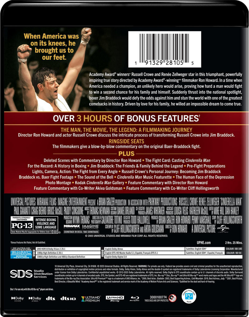 Cinderella Man [UHD]