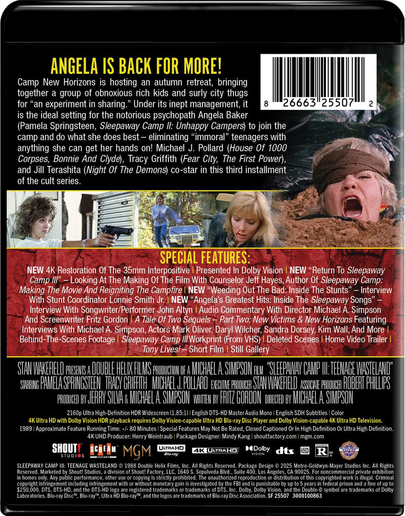 Sleepaway Camp III: Teenage Wasteland (Collector's Edition) [UHD]