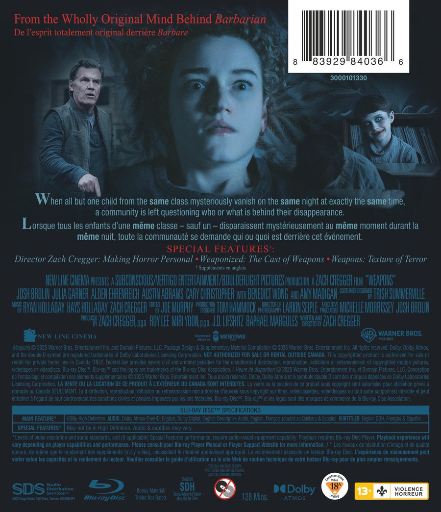 Weapons [Blu-ray]