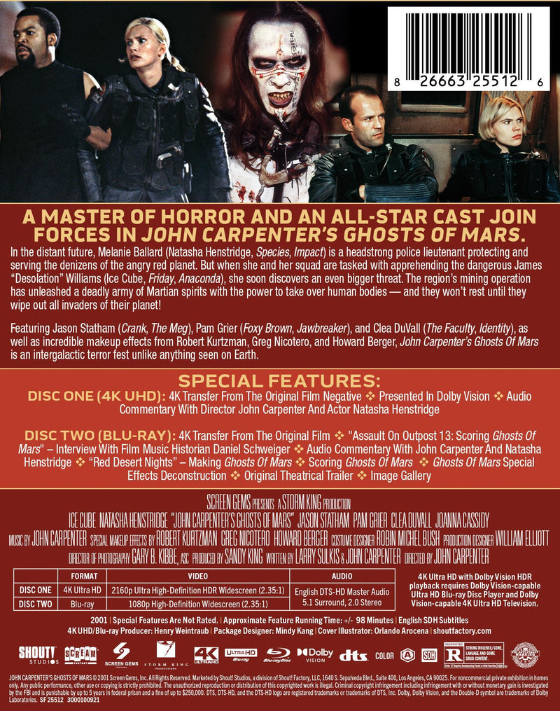 Ghosts of Mars - Limited Edition Steelbook [UHD]