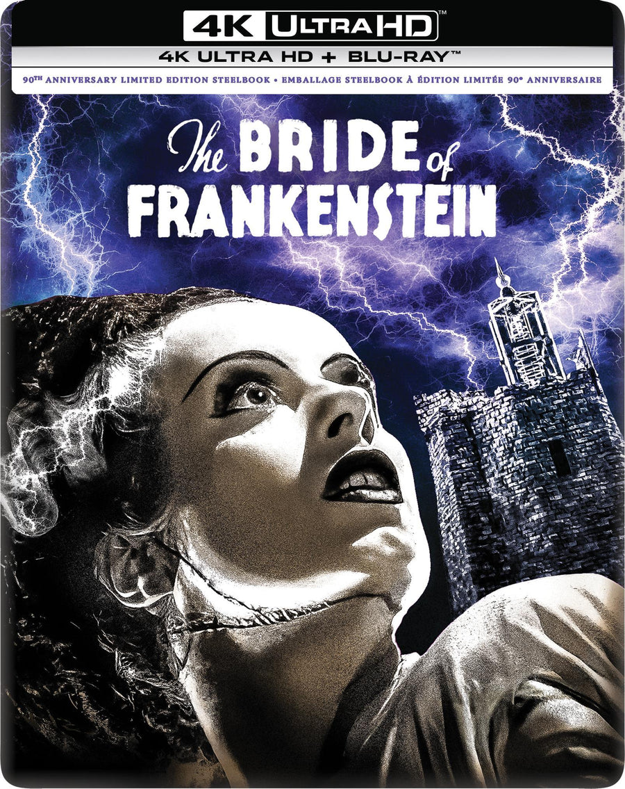 The Bride of Frankenstein - 90th Anniversary Limited Edition Steelbook (Limited Edition Steelbook) [UHD]
