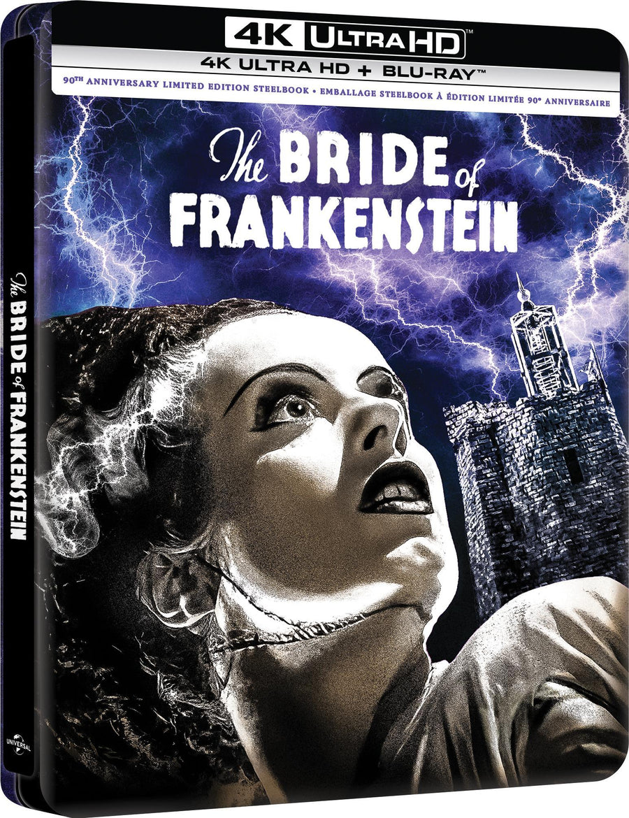 The Bride of Frankenstein - 90th Anniversary Limited Edition Steelbook (Limited Edition Steelbook) [UHD]