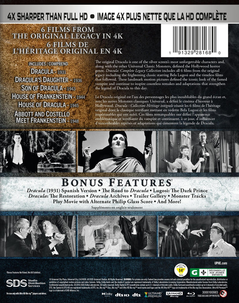 Dracula: Complete Legacy Collection [UHD]