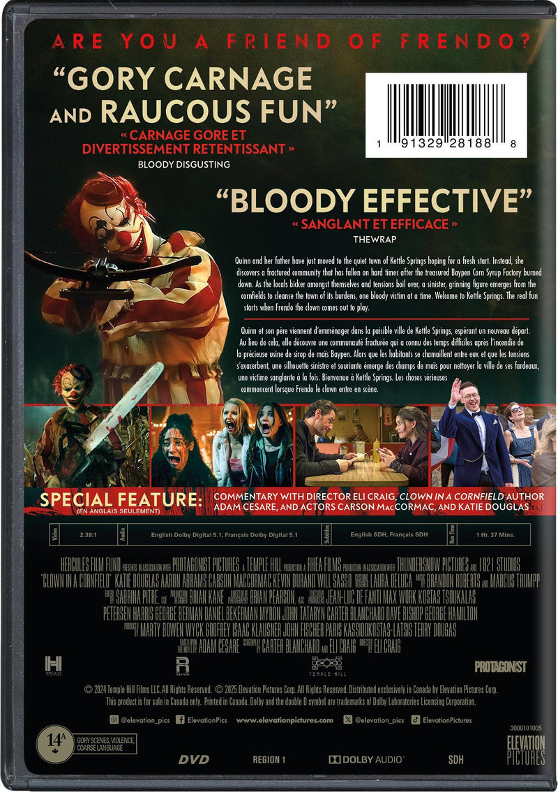 CLOWN IN A CORNFIELD [DVD]