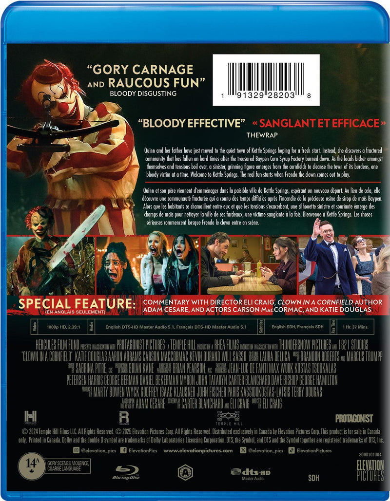 CLOWN IN A CORNFIELD [Blu-ray]