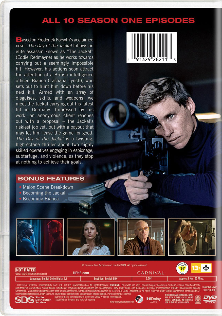 Day of the Jackal Season 1 [DVD]