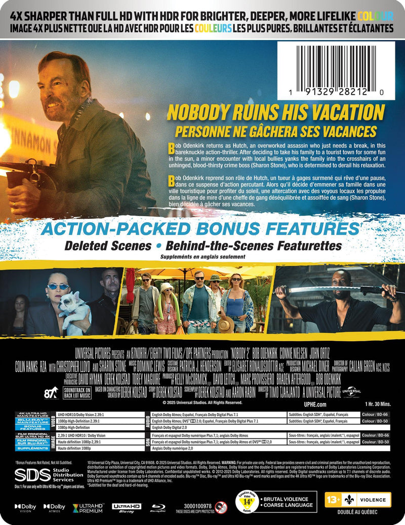 Nobody 2 - Limited Edition Steelbook [UHD]