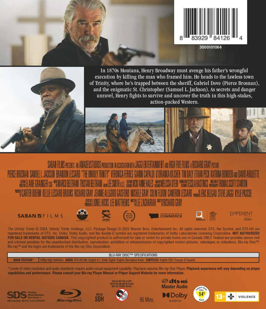 The Unholy Trinity [Blu-ray]