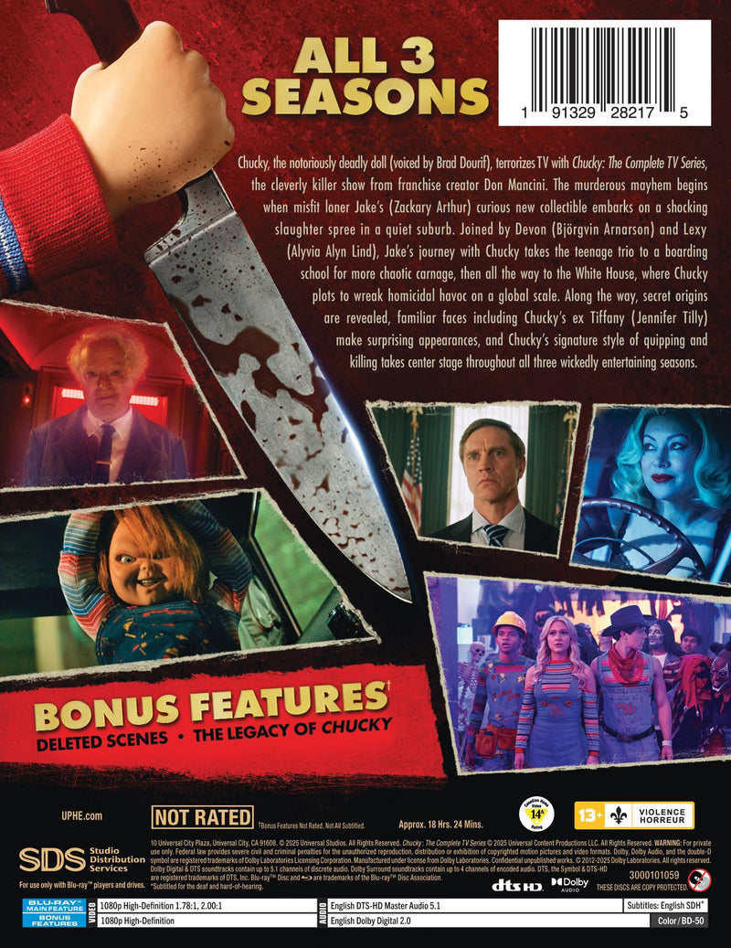 Chucky: The Complete Series (Limited Edition Steelbook) [Blu-ray]