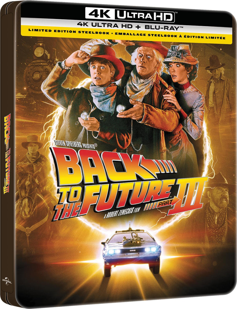 Back to the Future Part III - Limited Edition Steelbook [UHD]