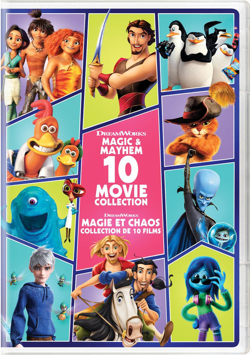 DreamWorks Magic & Mayhem 10-Movie Collection [DVD]