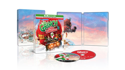 Dr. Seuss' How The Grinch Stole Christmas - Limited Edition Steelbook (25th Anniversary Edition) [UHD]