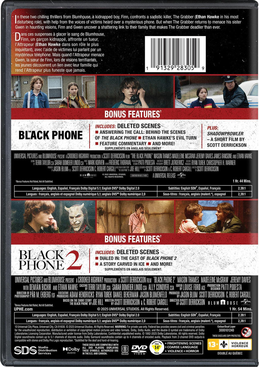 Black Phone 2-Movie Collection [DVD]