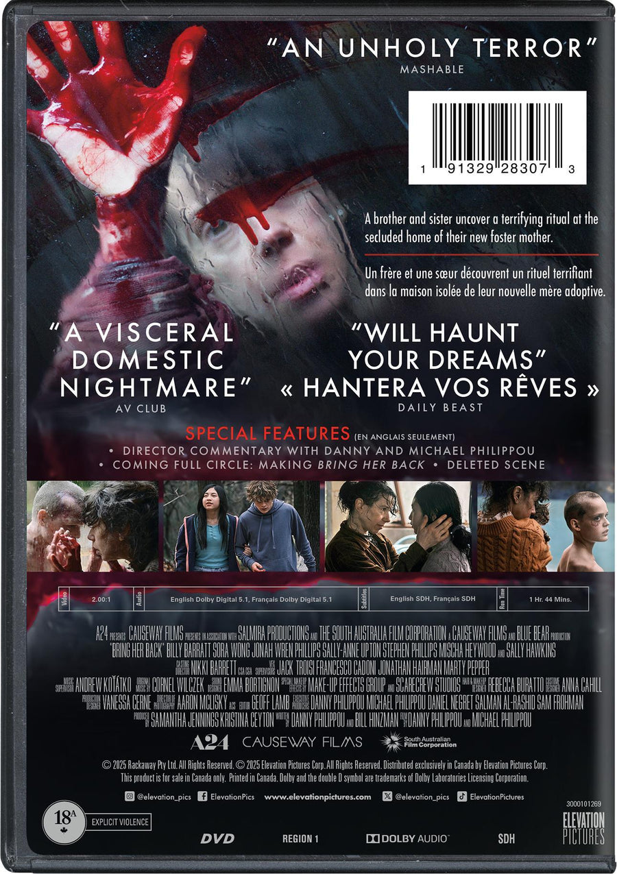 Bring Her Back [DVD]