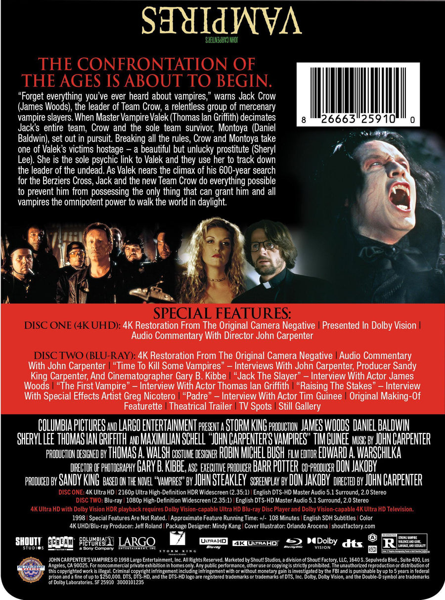 Vampires - Limited Edition Steelbook [UHD]