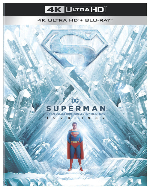 Superman 5- Film Col: I, II, II Donner Cut, III, IV [UHD]
